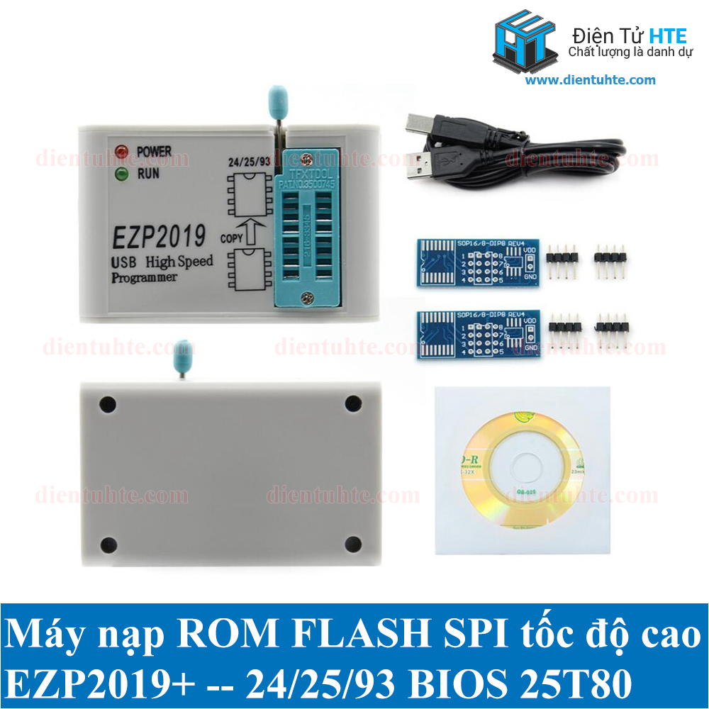 Máy nạp rom spi tốc độ cao ezp2019+