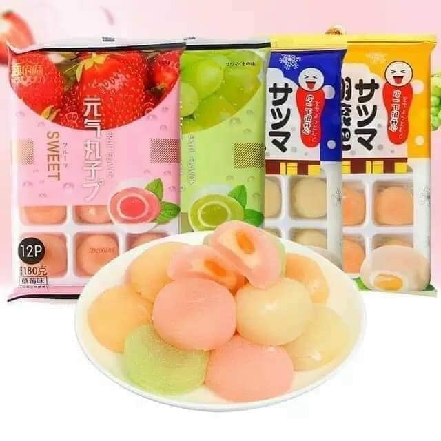 Bánh mochi nhân hoa quả siêu ngon đủ 7 vị