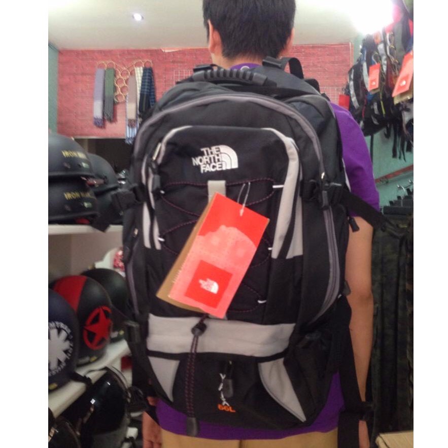 ❌XẢ KHO❌Balo du lịch phượt ,leo núi , dã ngoại Bigsize TNF YAIZA 55 lít-có bọc chống nước kèm theo-Bảo hành 12 tháng