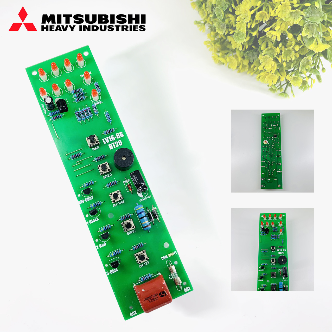 Vỉ quạt cây mitsubishi - bo mạch mitsubishi