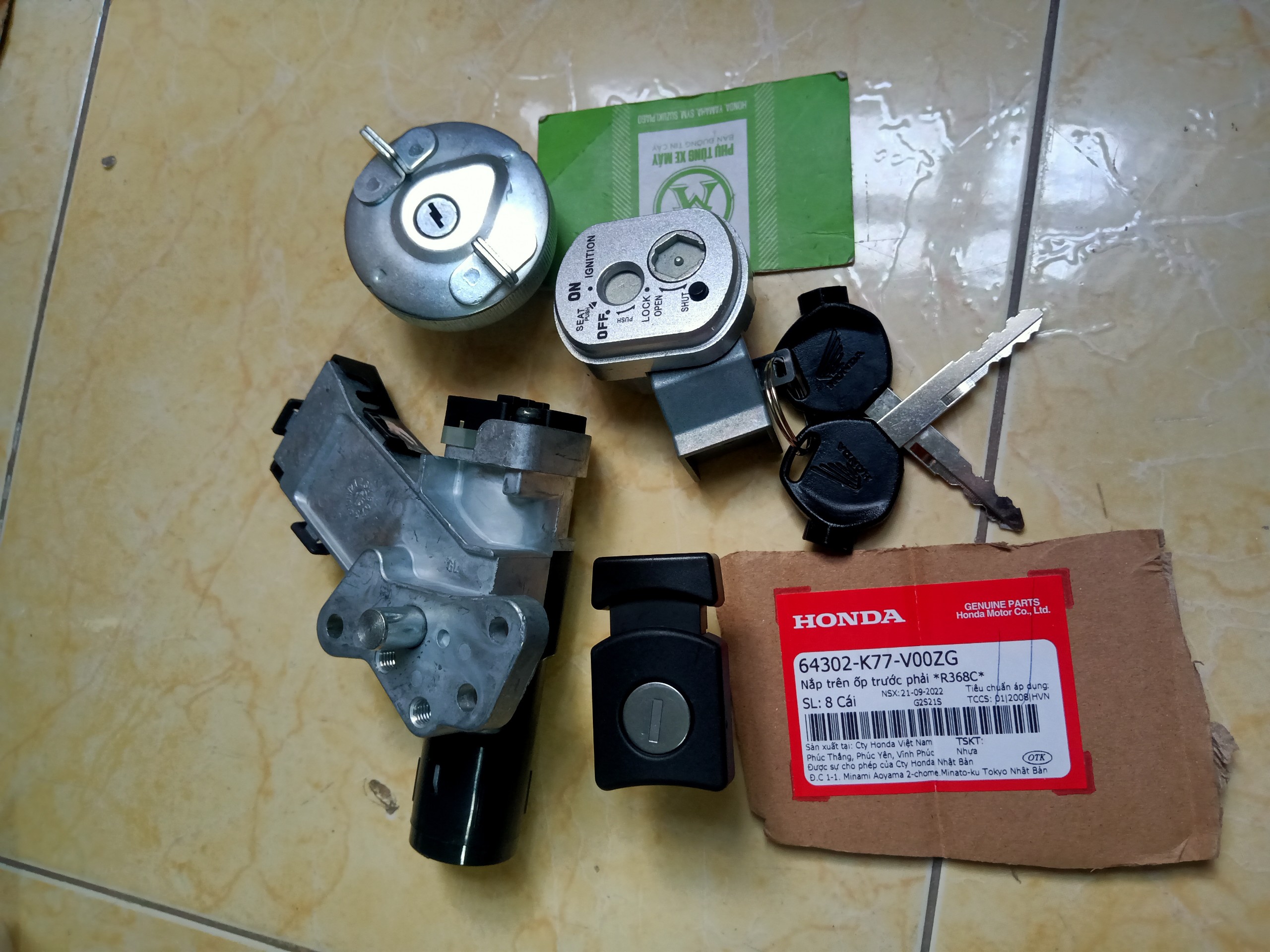 Bộ ổ khoá cho lead 110 /scr 110