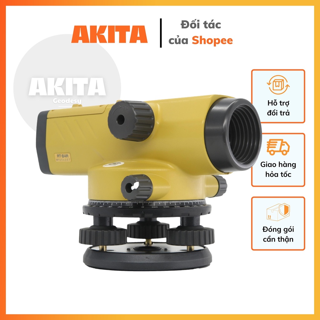 ✅ Topcon | Máy Thủy Bình Topcon Atb4A🌟 Có Dán Tem Kiểm Định Chất Lượng 🌟 Hàng Chính Hãng, Không Kèm Chân Mia ✅