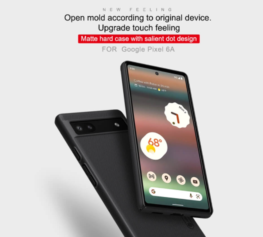 Ốp Lưng Google Pixel 6A Chính Hãng Nillkin Nhựa Sần chống bám vân tay
