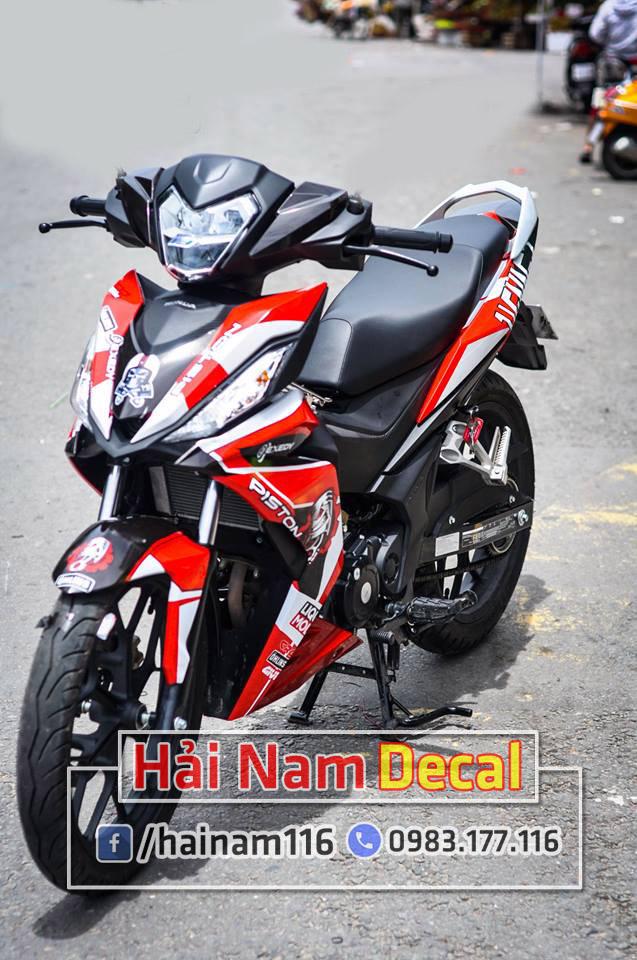 Tem Trùm Winner Đỏ Trắng Piston