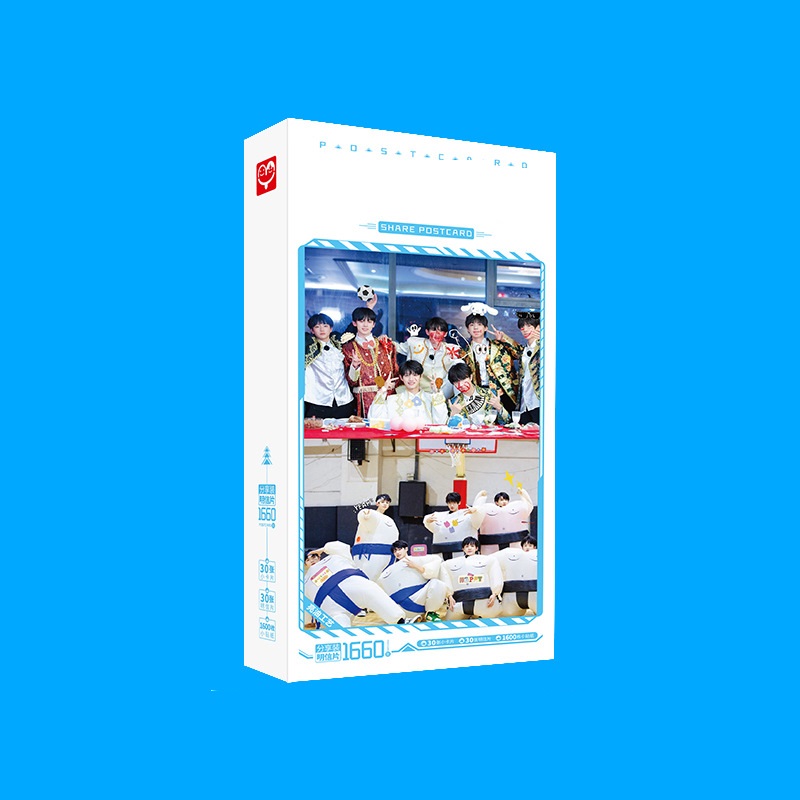 Hộp Ảnh Postcard In Hình Tf Gia Tộc Tf3 Kèm Hình Dán | Lazada.Vn