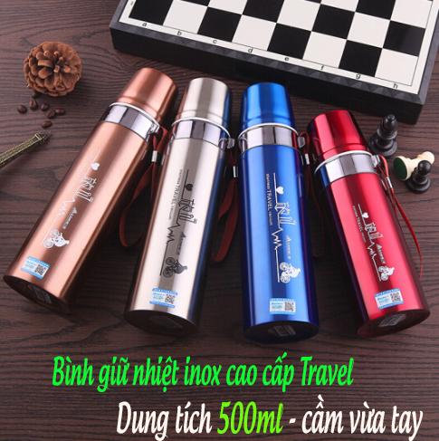 Bình giữ nhiệt inox - chất liệu chống dính và chống gỉ sắt, lớp cách nhiệt chân không hiệu suất giữ nhiệt cao - bình đựng nước ,bình đựng nước giữ nhiệt bằng inox, bình nước giữ nhiệt cao cấp - seoul store