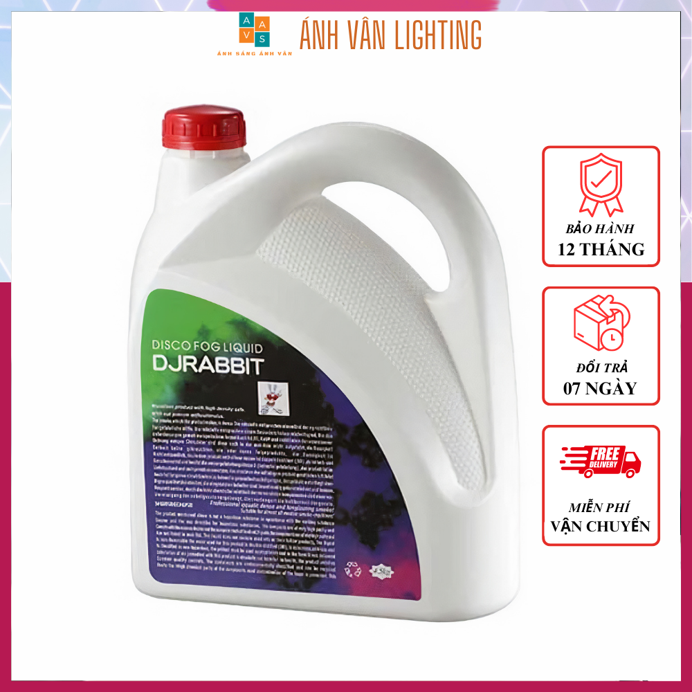 Dầu tạo khói thơm DjRabbit loại đặc chưa pha nước - Dung dịch tạo khói - 1 can nặng 0,9kg