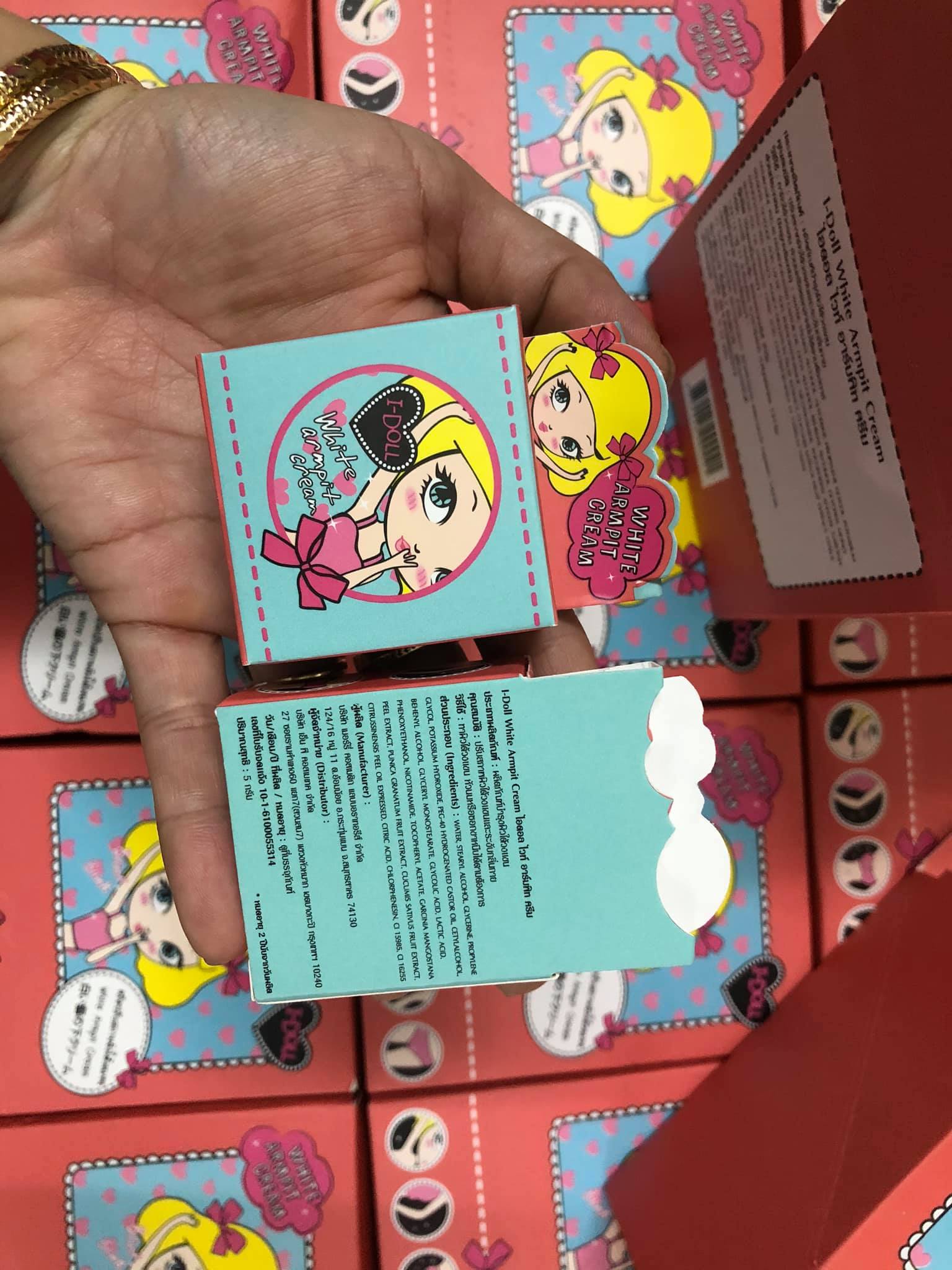 XẢ HÀNG combo 2 hộp Kem thâm nách IDOLL Thái lan