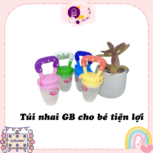[Ảnh thật] Túi nhai GB BaBy siêu tiện lợi dành cho bé