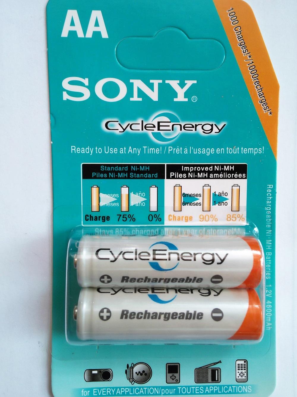 Pin sạc sony aa lớn - 1 vỉ 2 viên sheel loại 1
