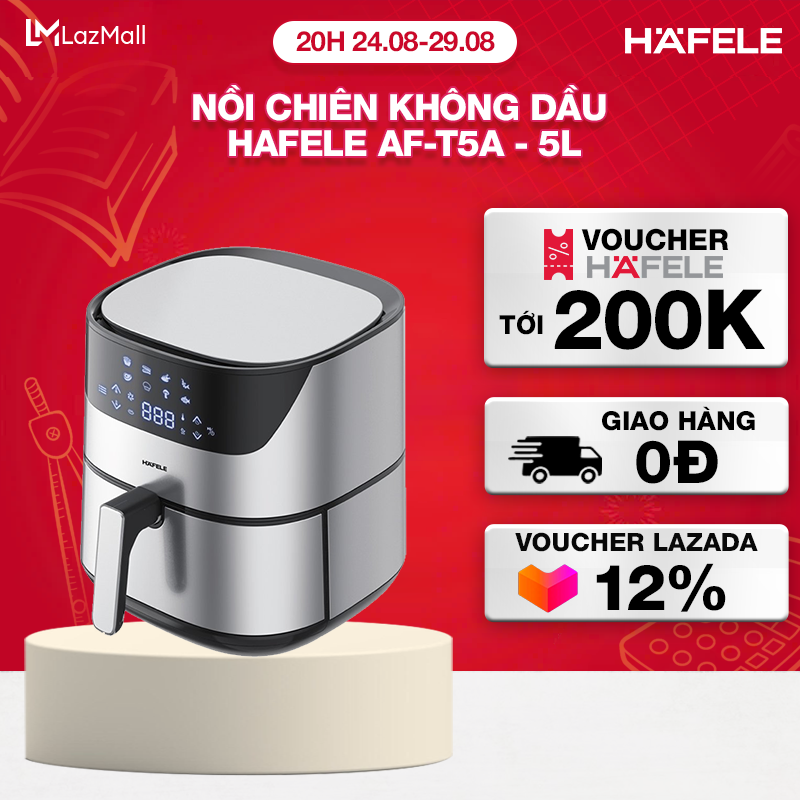 Nồi chiên không dầu hafele af-t5a - 535.43.712 - 5l