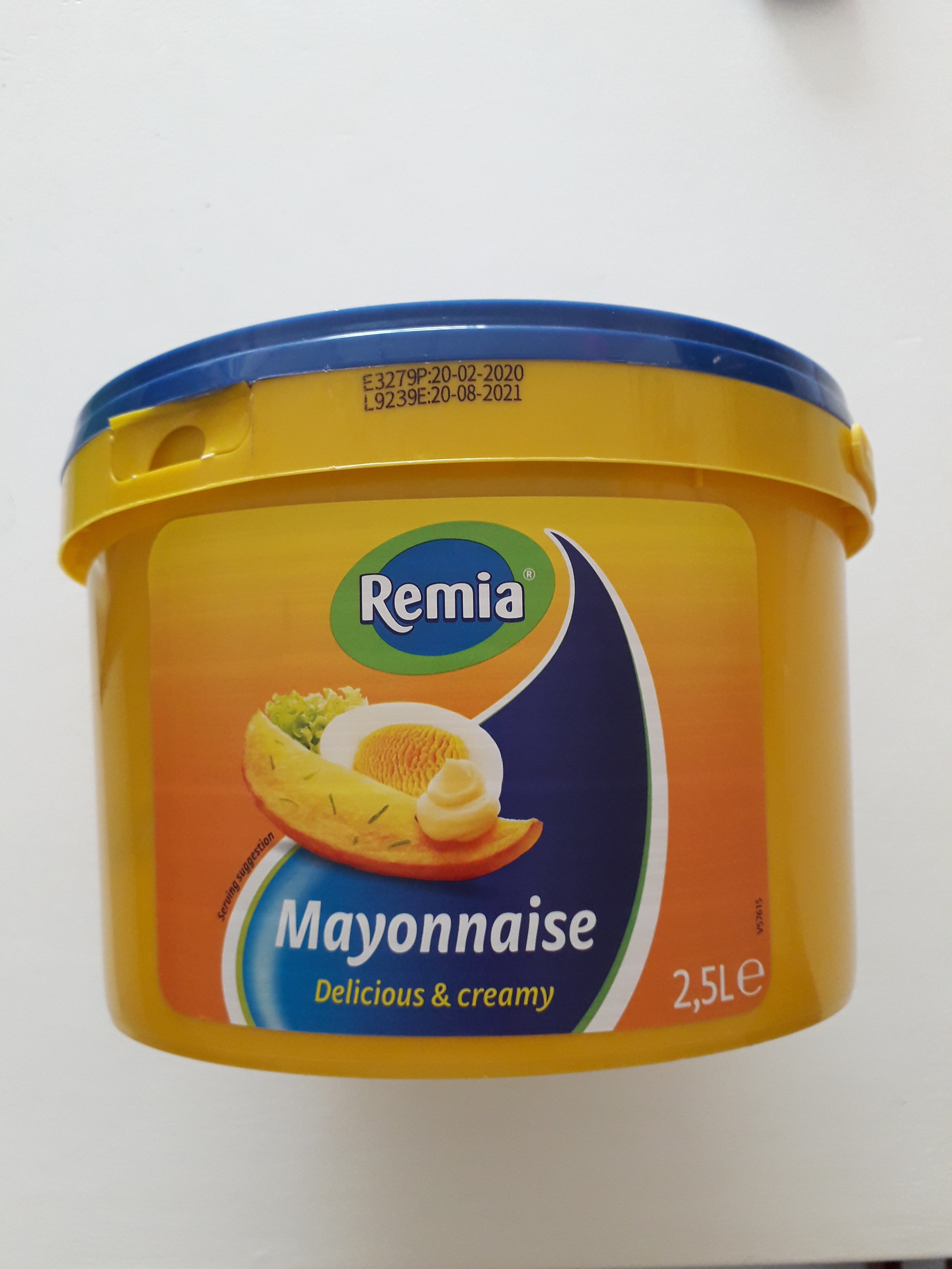 Sốt mayonnaise Remia Hà Lan 2.5l