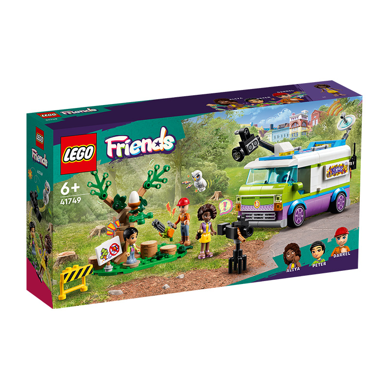 Đồ Chơi Lắp Ráp Xe Truyền Hình Lưu Động Lego Friends 41749