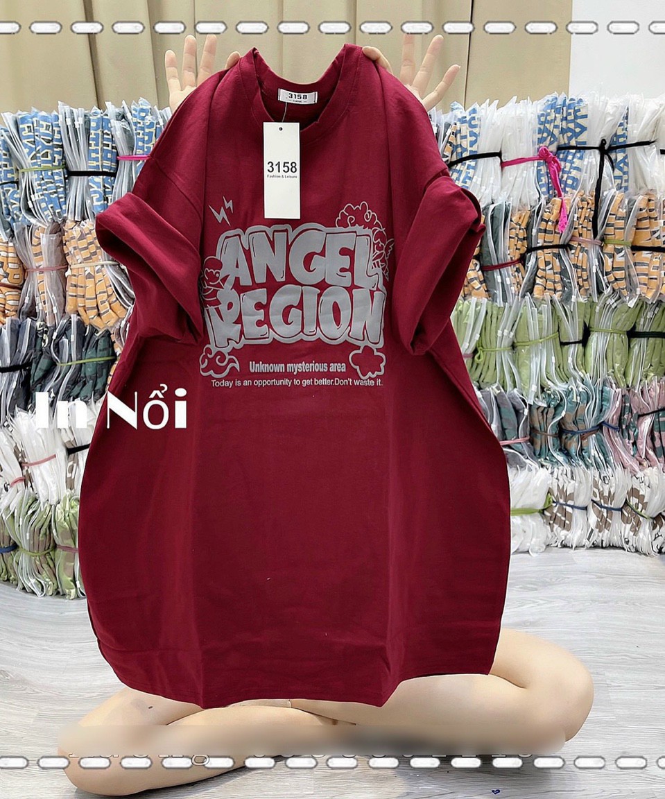 Áo thun nam nữ vải cotton khô thoáng mát họa tiết in chữ nổi. áo from rộng - freesize dưới 65 kg,JENNY KX22