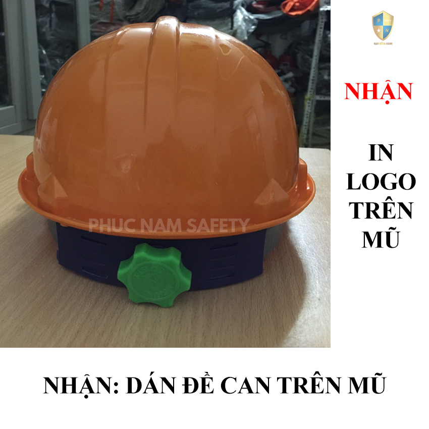 Mũ bảo hộ lao động đủ màu, mũ an toàn lao động có núm vặn, mũ an toàn, Bảo hộ lao động Phúc nam
