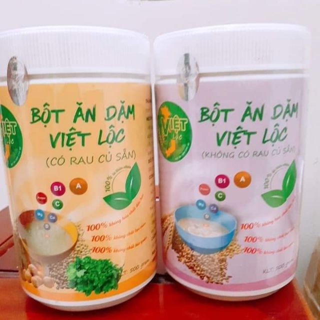 Bột ăn dặm Việt Lộc cho bé Từ 4-10 Tháng - Chính Hãng