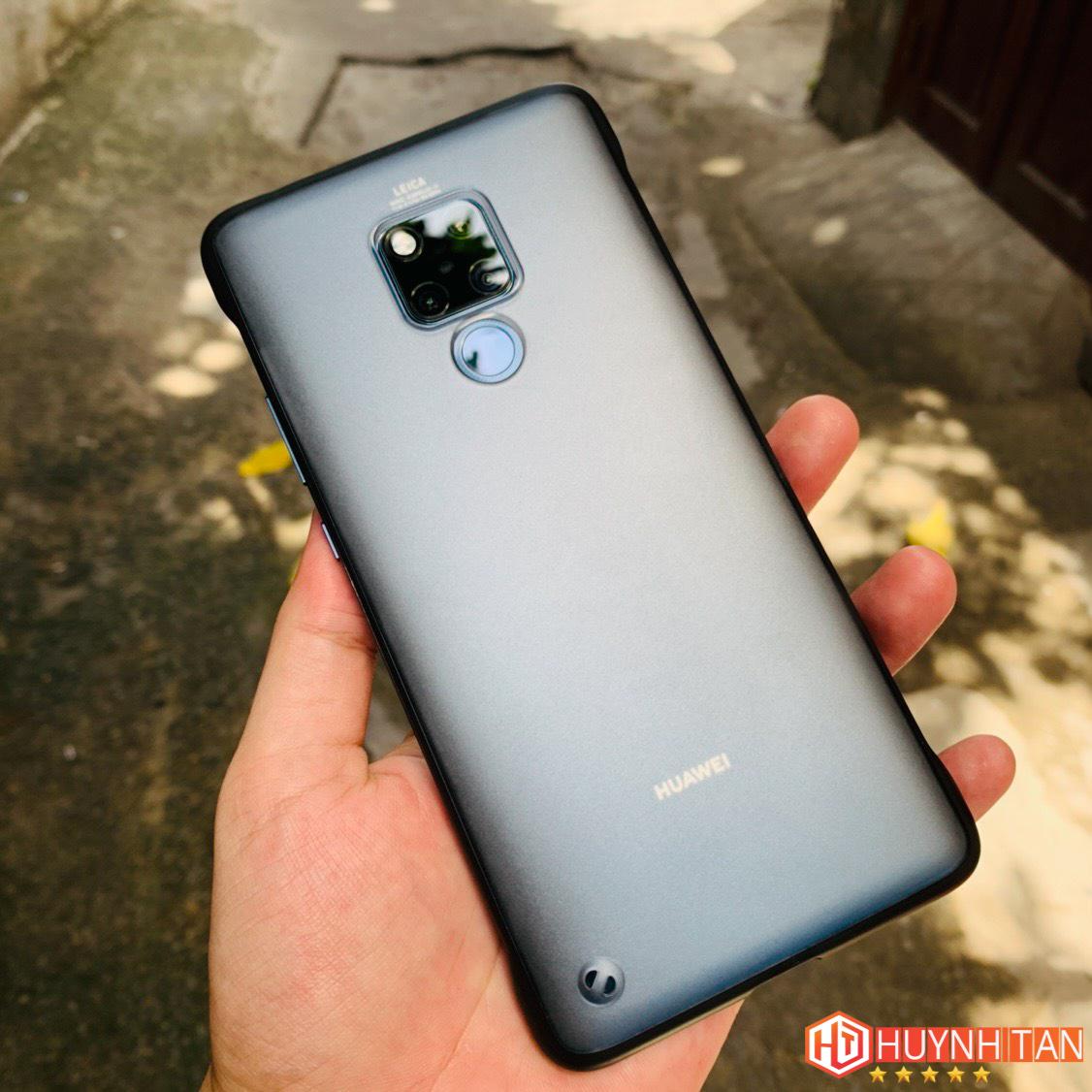 Ốp lưng mate 20x nửa cạnh lưng nhám chống bám vân tay bảo vệ camera phụ kiện điện thoại huỳnh tân store