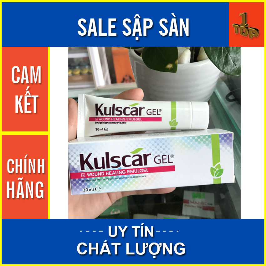Kulscar gel - hỗ trợ điều trị vết thương hở & hạn chế hình thành sẹo