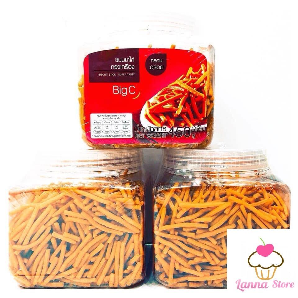 Bánh que tăm tẩm vị hũ 450g - thái lan