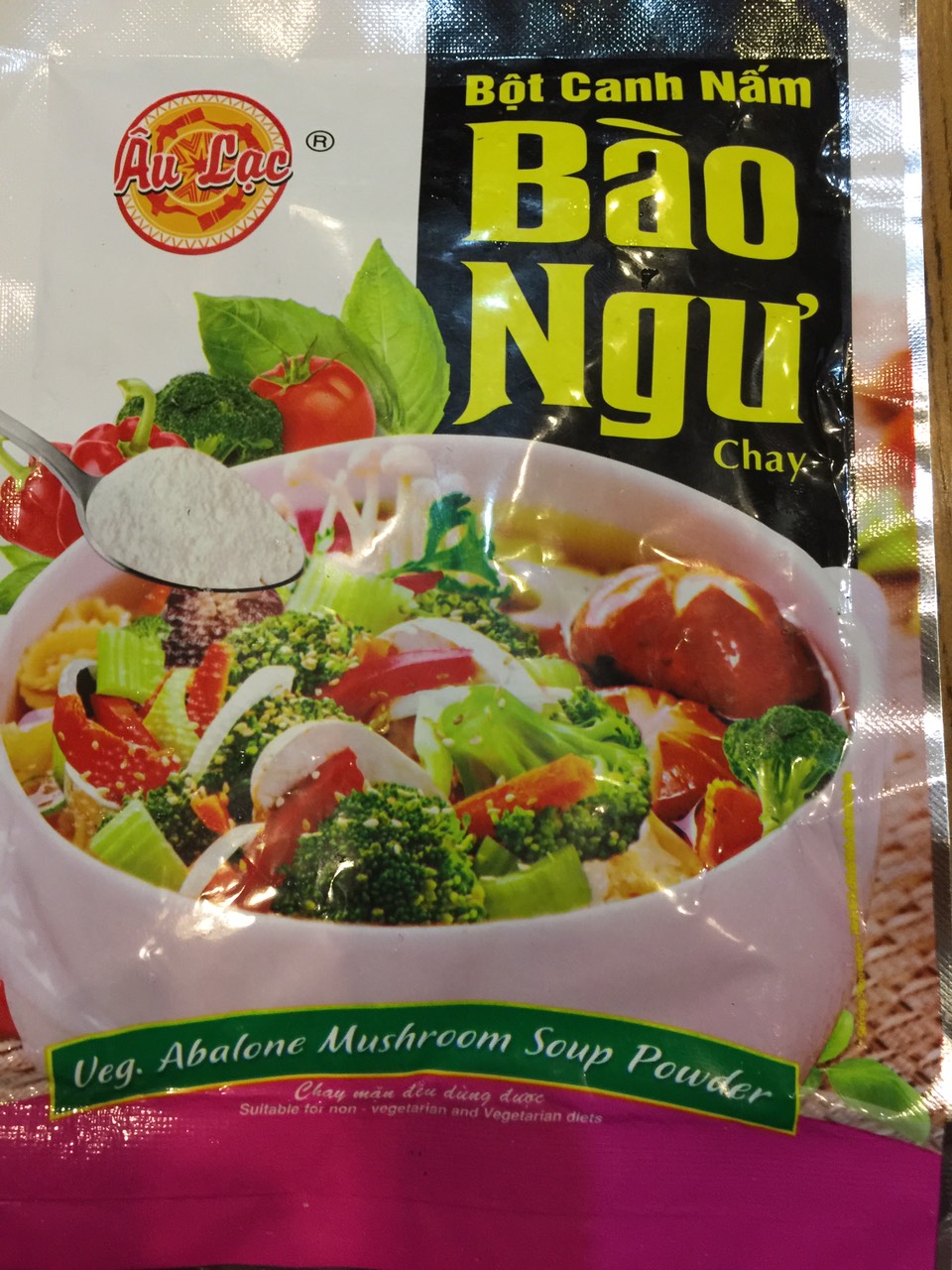 BỘT CANH NẤM BÀO NGƯ CHAY