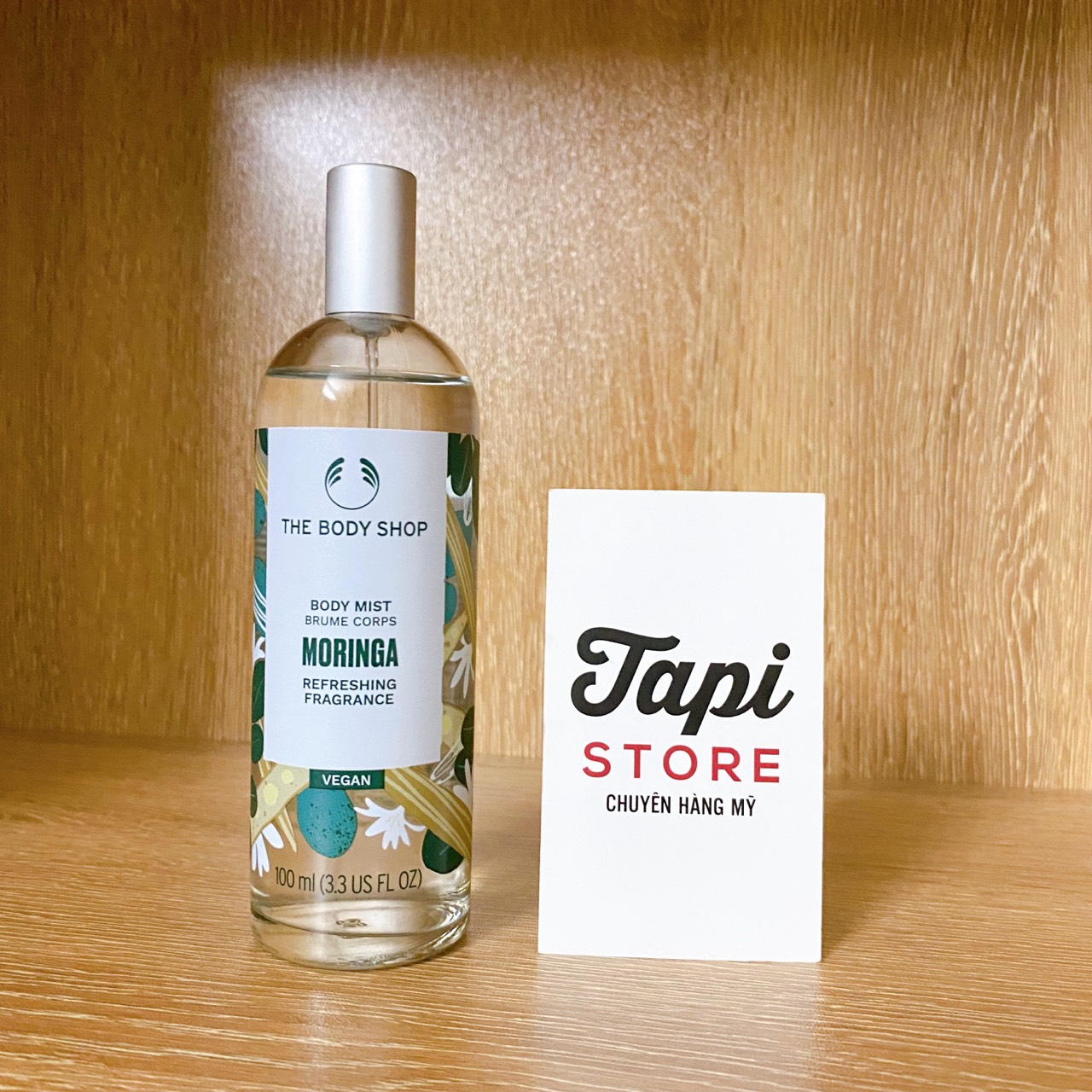 Xịt thơm toàn thân The Body Shop Moringa Body Mist 100ml