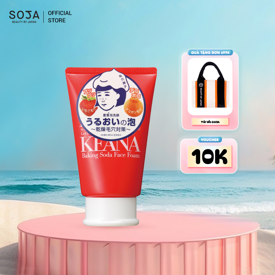 Sữa Rửa Mặt Tạo Bọt Keana Baking Soda Foam Wash 100G