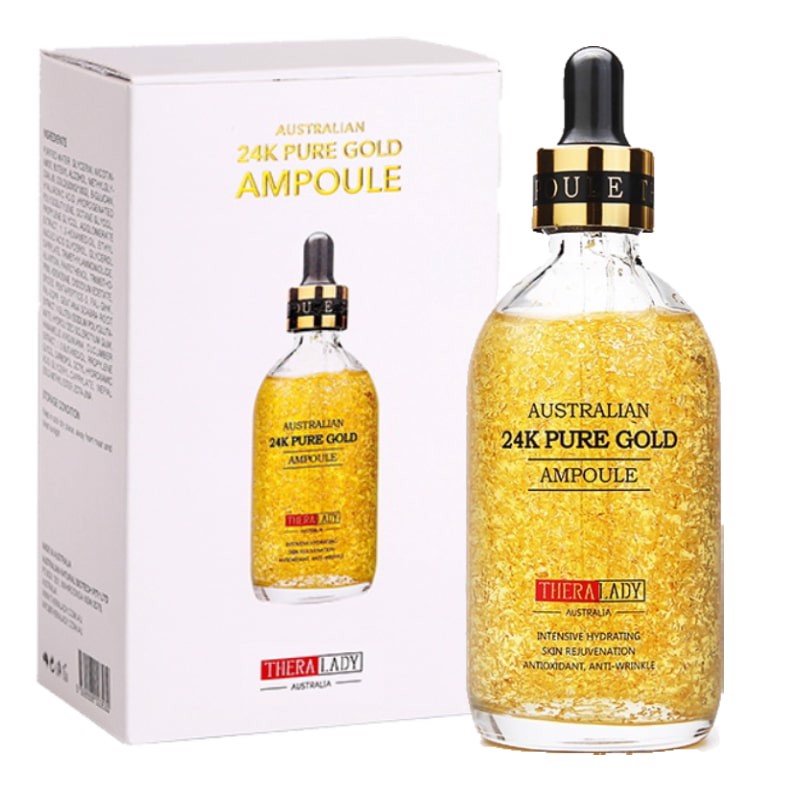 Tinh chất dưỡng da 24k Pure Gold Ampoule 100ml - Dưỡng trắng da - dưỡng ẩm da mềm mịn
