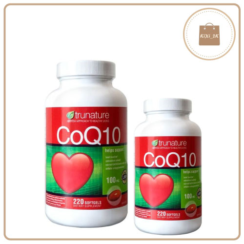 [SALE] Viên uống bổ Tim Mạch Trunature CoQ10 250 viên của Mỹ chính hãng