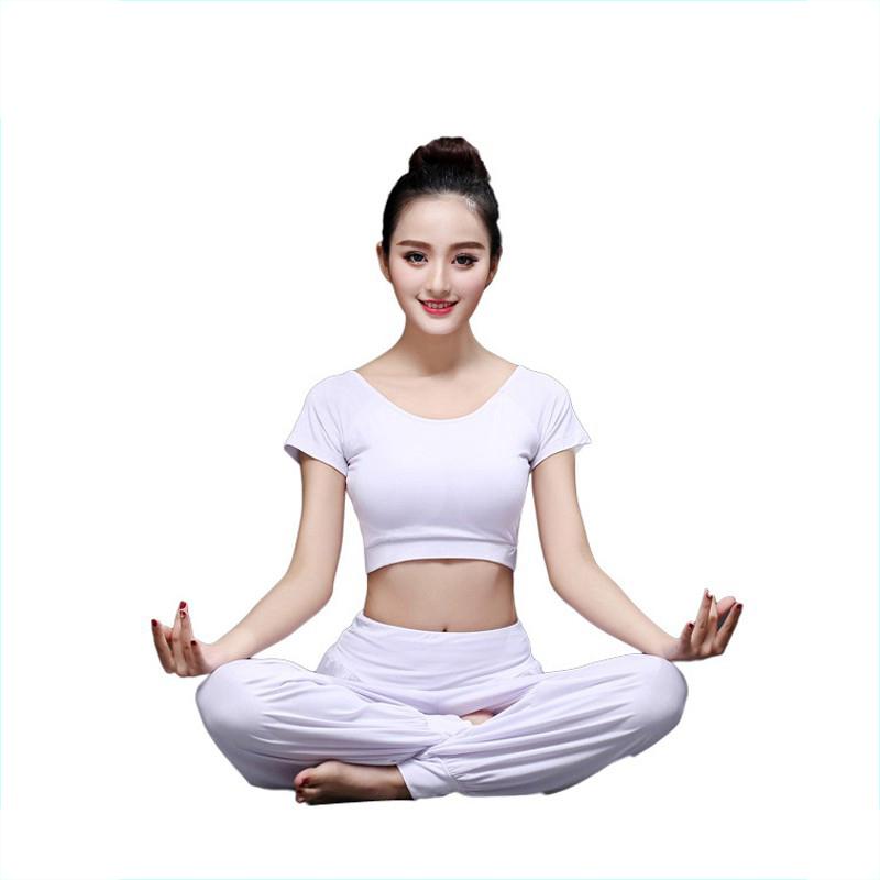 Bộ đồ tập thể thao Yoga Alibaba múa bụng KIP22 cực đẹp - Vải thun co dãn 4 chiều