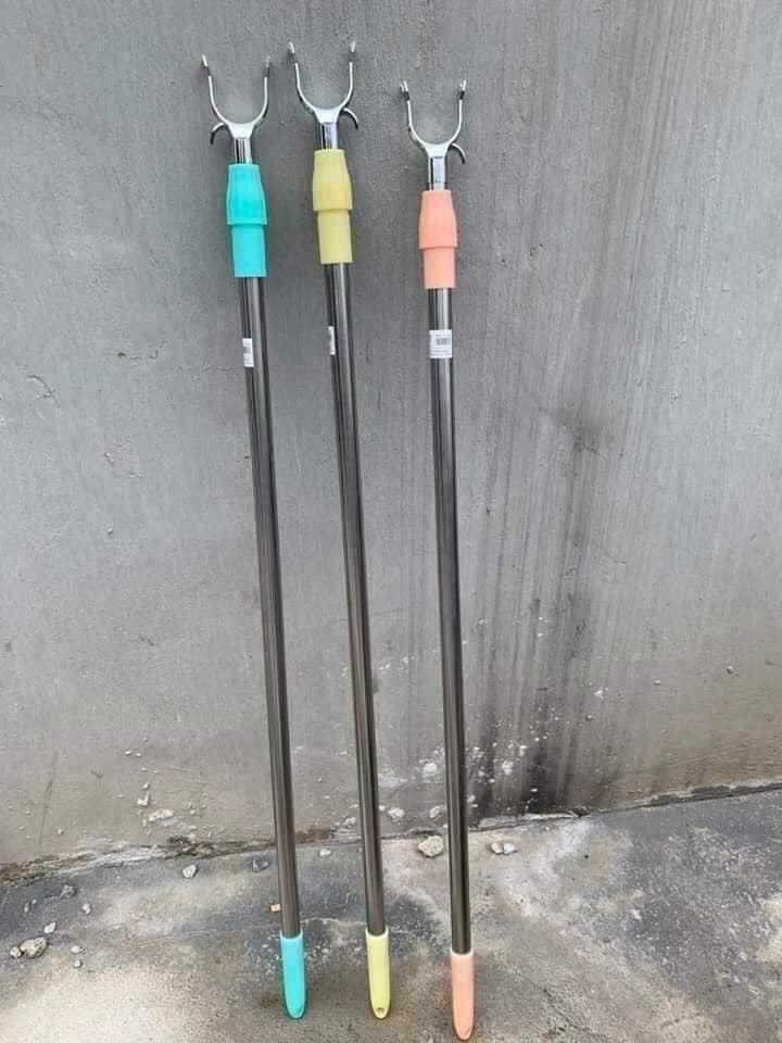 Cây phơi quần áo inox kéo dài vô cùng tiện lợi