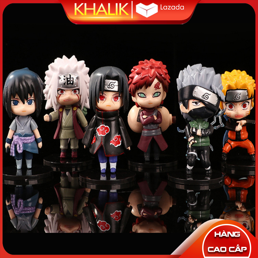 [FREESHIP] Bộ sưu tập Đồ chơi mô hình nhân vật Anime Naturo thế hệ thứ 2 hàng chuẩn đẹp KHALIK (có lựa chọn mua lẻ từng nhân vật)