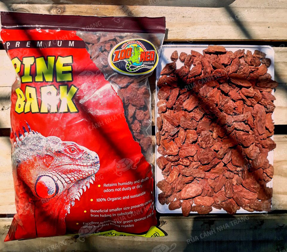 [VỎ GỖ THÔNG ĐỎ] 1kg LÓT CHUỒNG CHO BÒ SÁT, TRỒNG LAN, CÂY