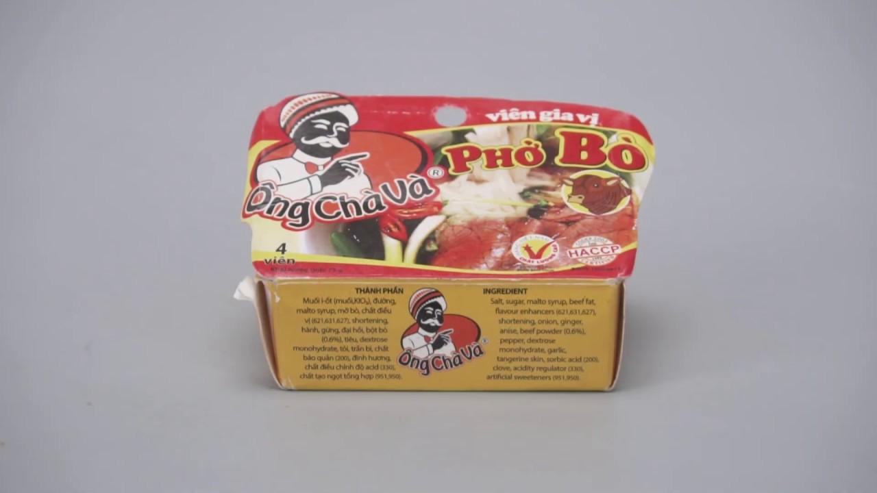 Viên gia vị phở bò lốc 12 hộp