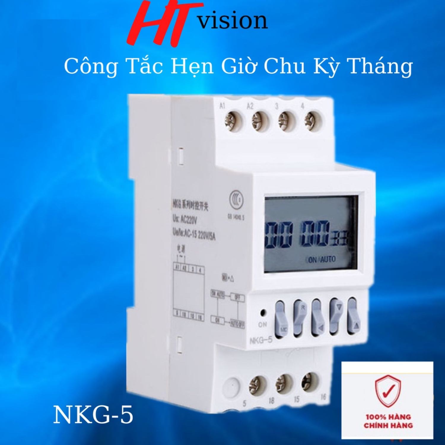 Hẹn giờ chu kỳ tháng - Timer tháng NKG-5