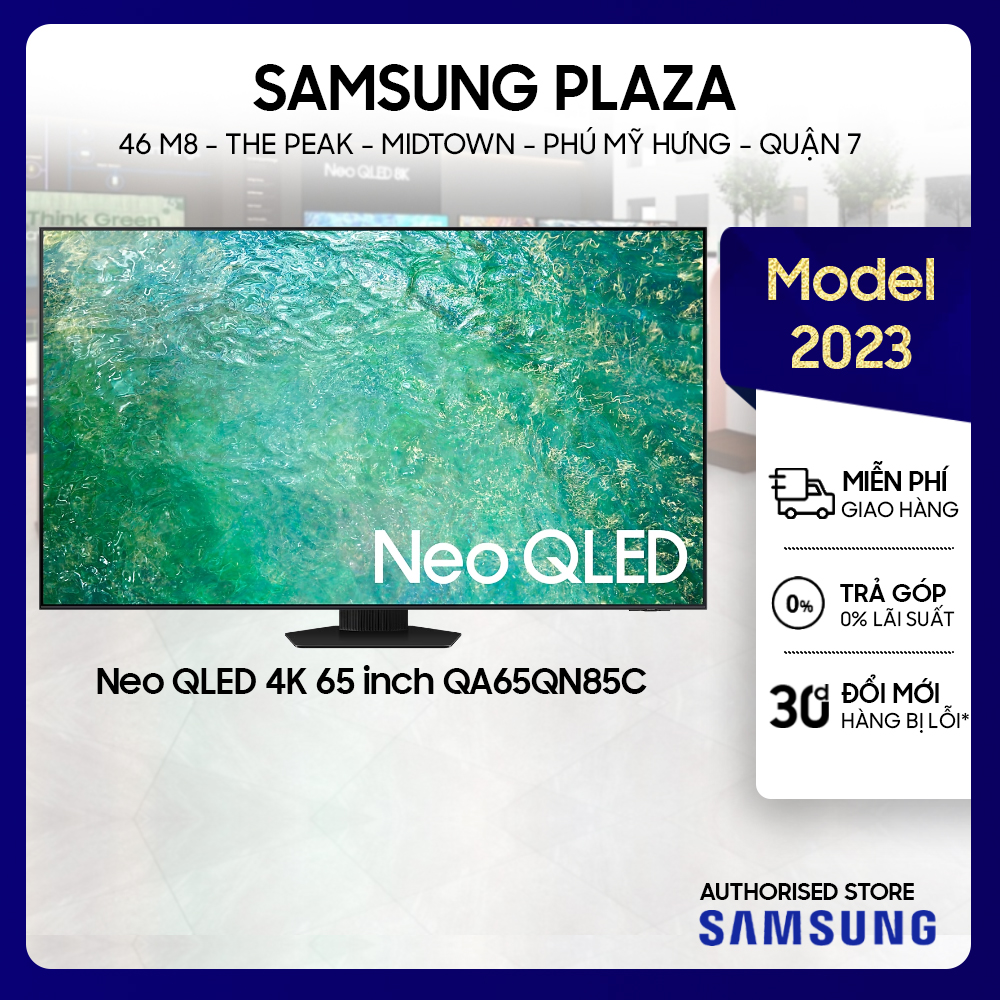 [NEW 2023] 65QN85C - Smart Tivi SAMSUNG Neo QLED 4K 65 inch QA65QN85CA 65QN85CA (Hàng Trưng Bày)