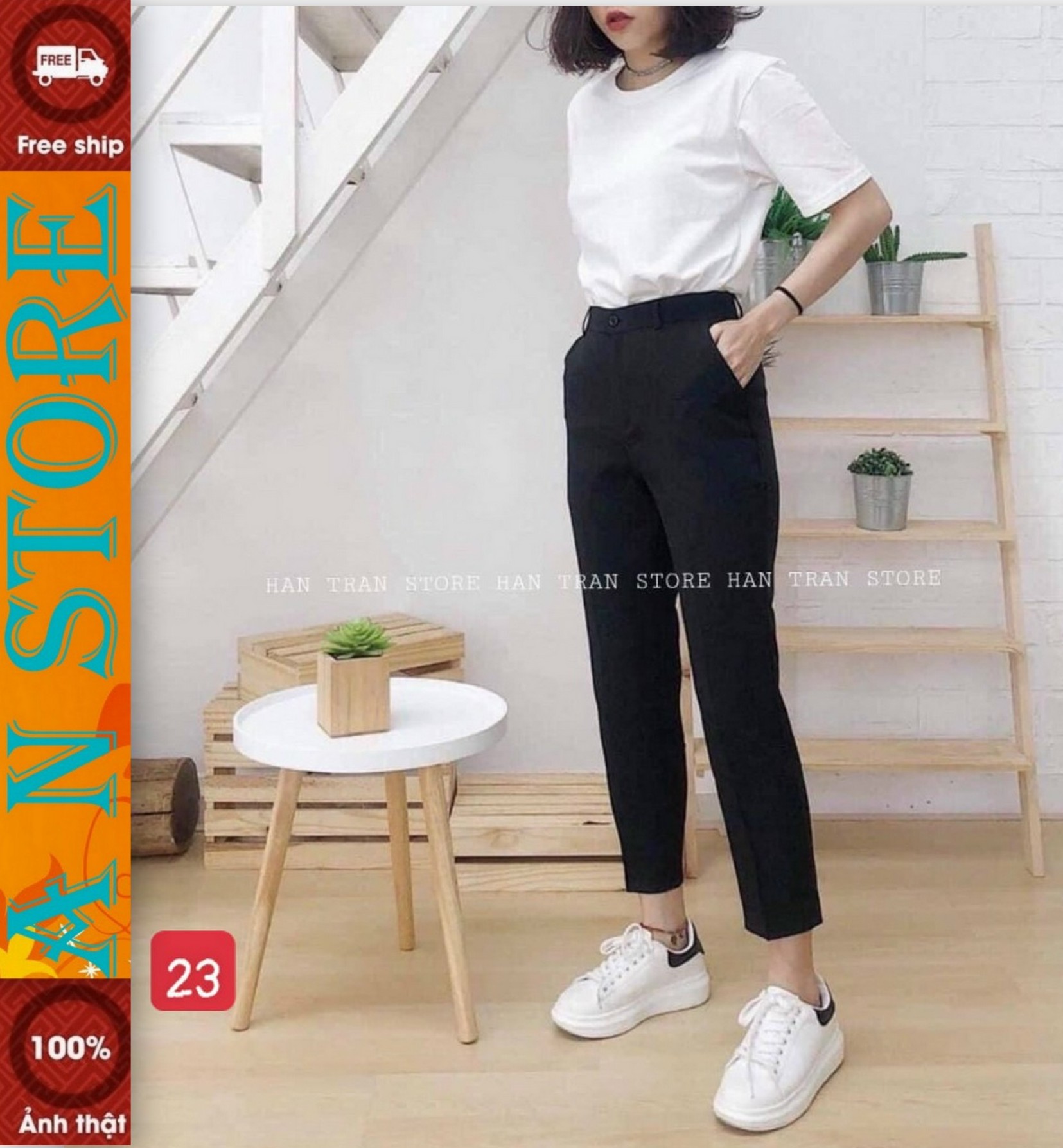 quần tây nữ cao cấp chất tuyết win 268 AN NHIÊN STORE MẪU MỚI M23 siêu hot hiện đại trẻ trung hàng cao cấp phong cách hàn quốc thời trang AN NHIÊN STORE 9999 AN779105