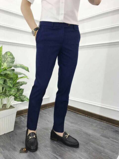 Quần Âu Nam vải chống xù Cao cấp, Quần vải nam Hàn Quốc,  Quần tây nam đủ màu dày dặn không phai