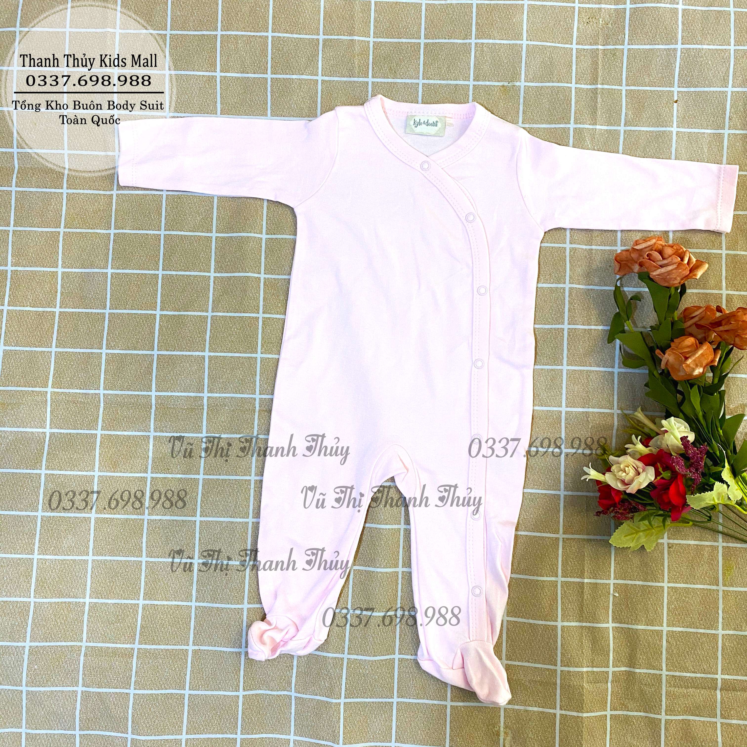Set 5 body sleep xuất dư mỹ - hàng a - body liền thân - full tag - không bẩn - không ố - không rách