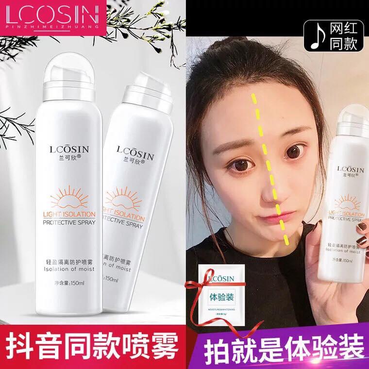 Xịt chống nắng và làm trắng da Lcosin