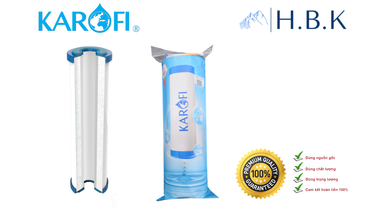 [chính hãng] lõi số 1 karofi - smax duo 1 - vi lọc