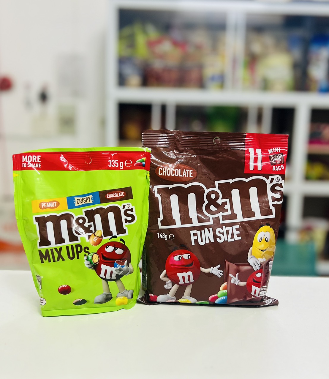Kẹo socola m&m's mix 3 vị và gói m&m's fun size 11 gói