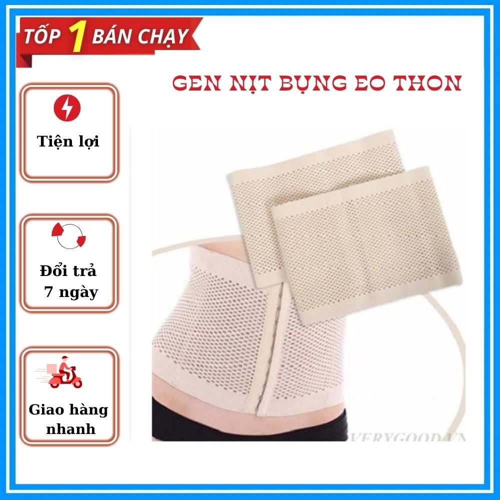 Gen nịt bụng eo thon 2 lớp thun