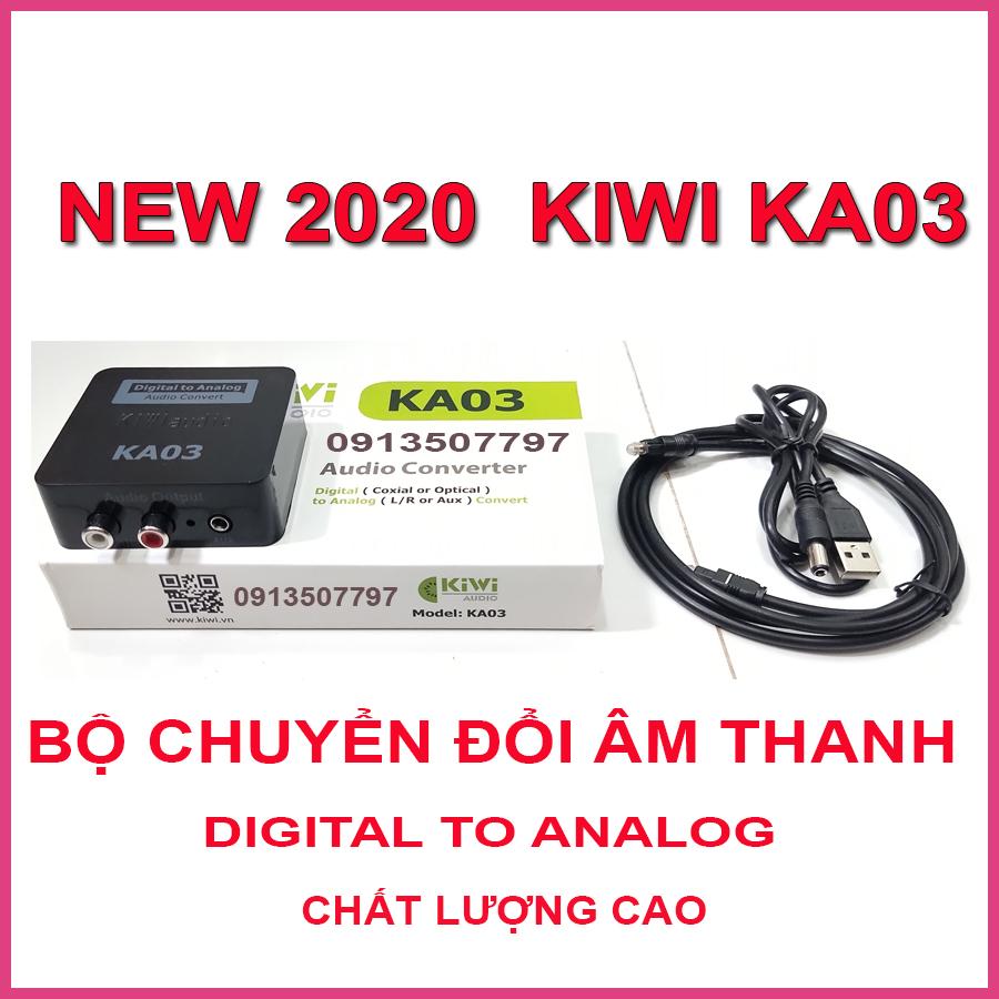 chuyển quang loại to kiwi ka 03 ÂM THANH DIGITAL SANG ANALOG KA03