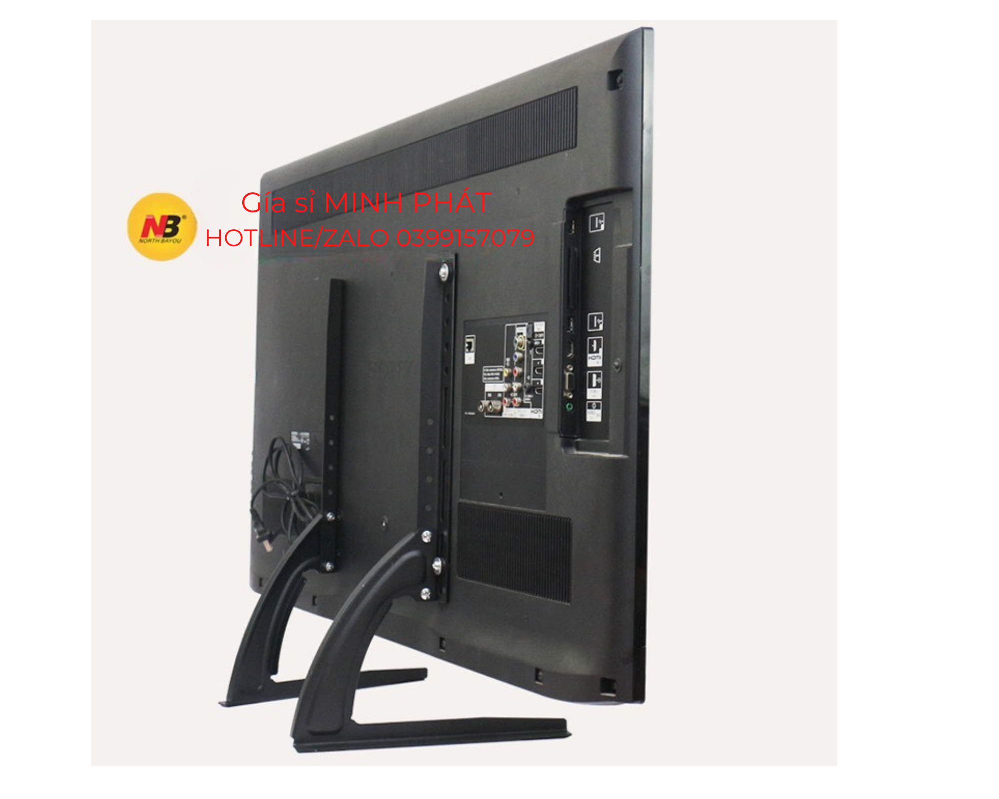 Chân đế tivi để bàn đa năng lắp đặt mọi hãng tivi 19 - 40 inch - Chân tivi đặt bàn tivi - Model TV01