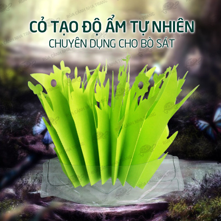 CỎ TẠO ĐỘ ẨM CHO THÚ CƯNG, TẠO MÁT MẺ CHO THÚ CƯNG BÒ SÁT