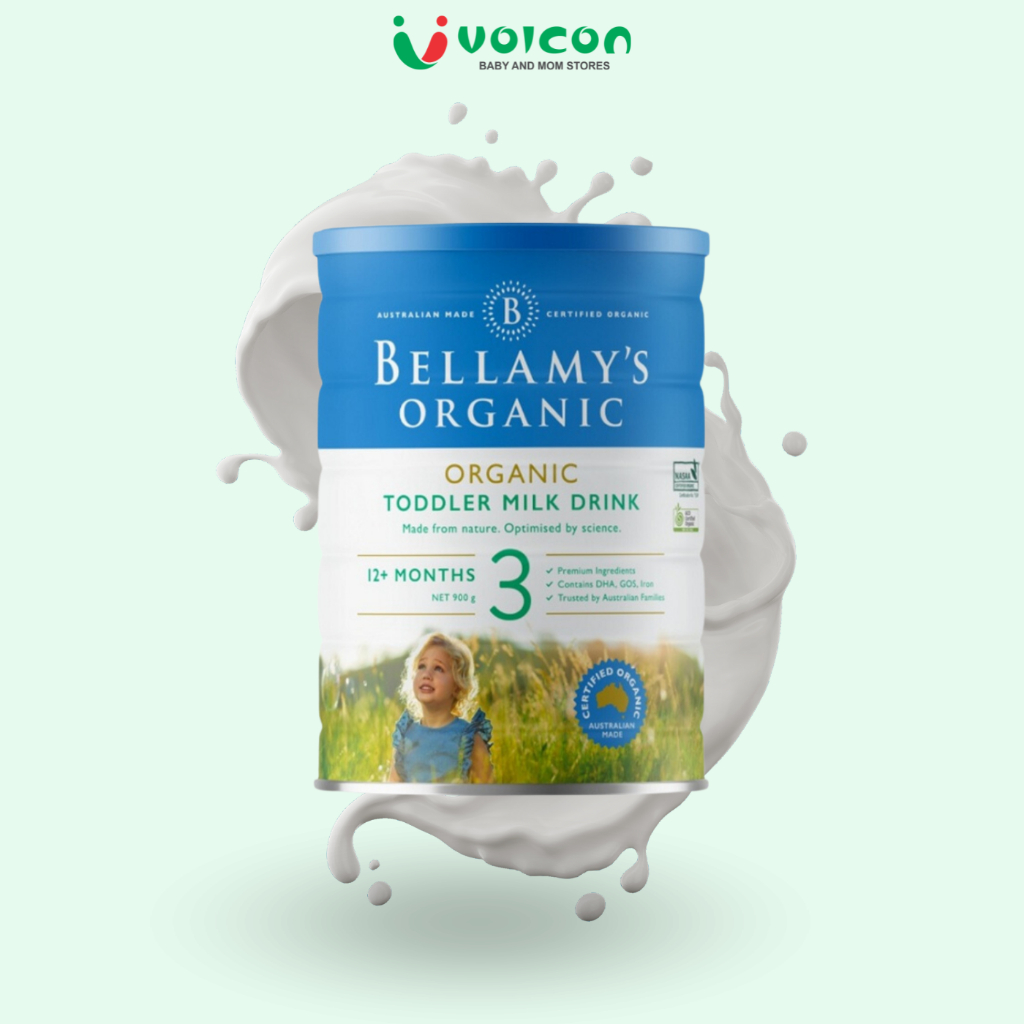 Bellamy Organic Protein A1 & A2 Formula Milk - Number 1, 2, 3, 4, Whole Milk, Organic, Genuine Imported from Australia - 2