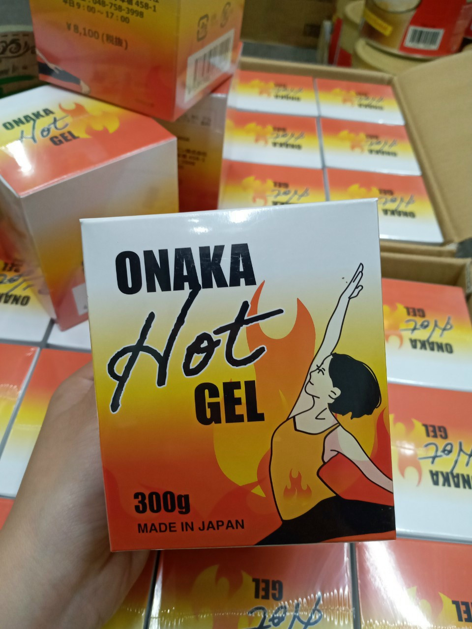 [chính hãng] Kem giảm béo ONAKA Hot gel
