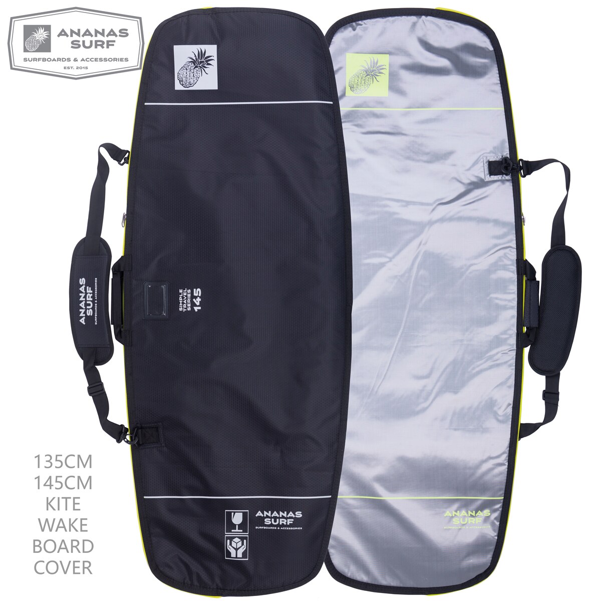 [T CP1]Túi lướt ván Kite, mũ bảo vệ an toàn ván đôi, 135 cm