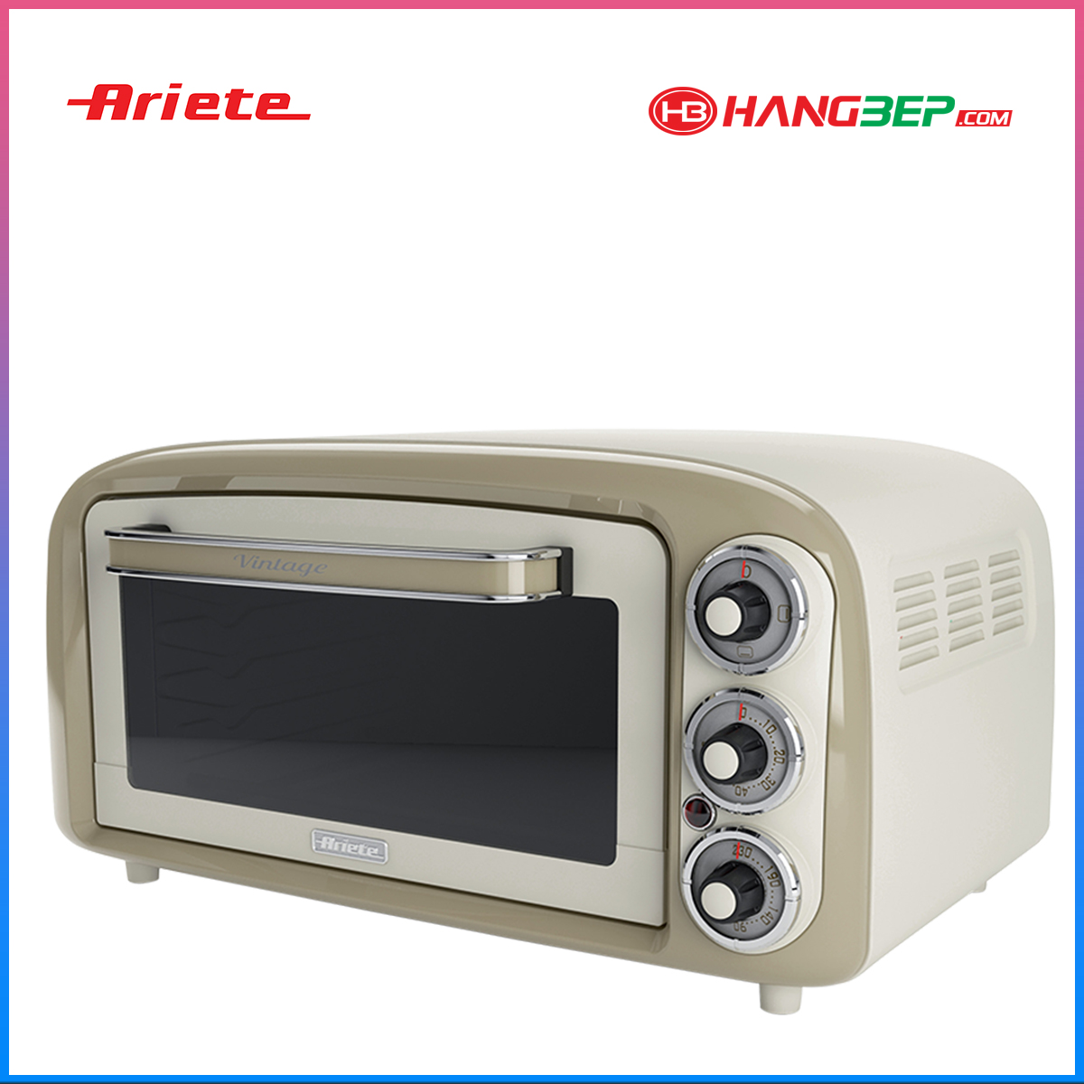 Lò nướng 18 lít Ariete MOD.0979/03 Màu Kem