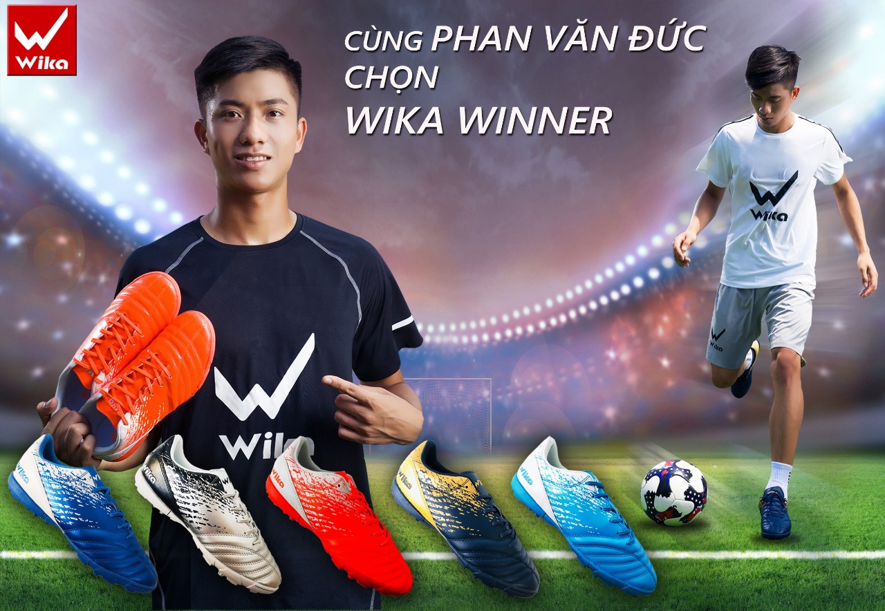 Giày đá bóng wika chính hãng Winner sân nhân tạo - full box